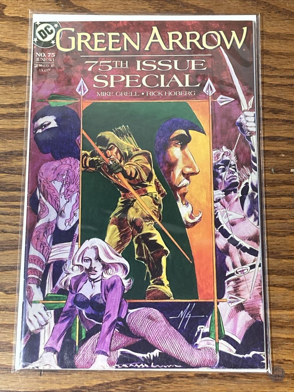 Green Arrow Issue 75 DC Comic Book